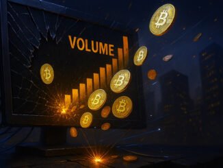Bitcoin futures volume spikes almost 300%, but open interest wanes amidst market volatility