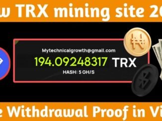 Free trx mining website | Free crypto mining website | Free trx earning site today