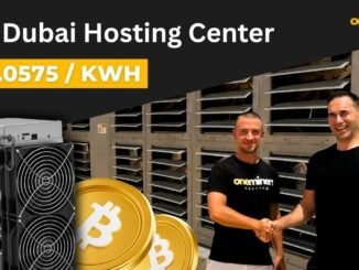 🇦🇪 OneMiners DUBAI HOSTING CENTER - Asic Crypto Mining