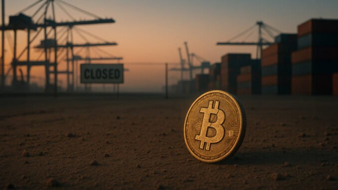 Short-term holder supply sees profitability crash to 2% as tariff fears bite