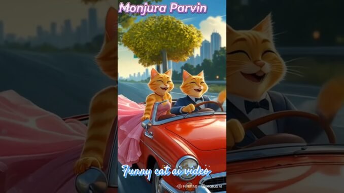 Funny cat video #cat #cutecat #cute #miawmiaw #love #ai #shortvideo #varilvideo #natok #news#funny