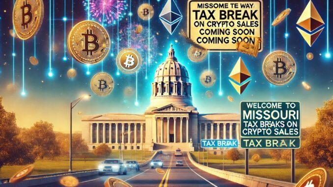 Missouri Leads The Way: Tax Breaks On Crypto Sales Coming Crypto