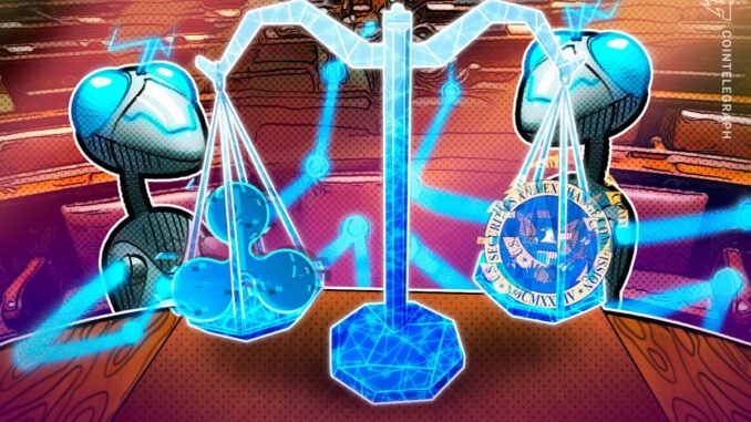 SEC’s Crenshaw slams Ripple settlement, warns of ‘regulatory vacuum’