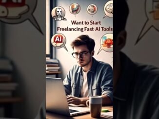 Start freelancing with AI Tools |  Free Guide Inside! #shorts