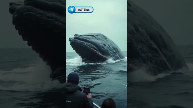 кашалот проглотил лодку #aivideo #ai #корабли #киты #ии #иивидео #ужас #новости #news #рекомендации