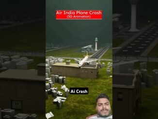 Ai plan kaise crash huaa #facts #aiplane #news #airport