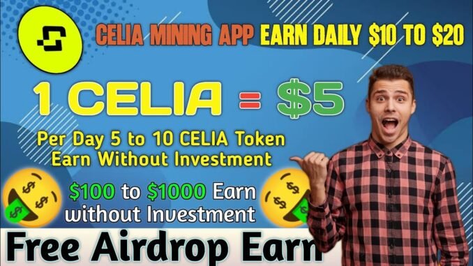 Celia Mining App: Earn Passive Crypto in 2025! (Full Guide)