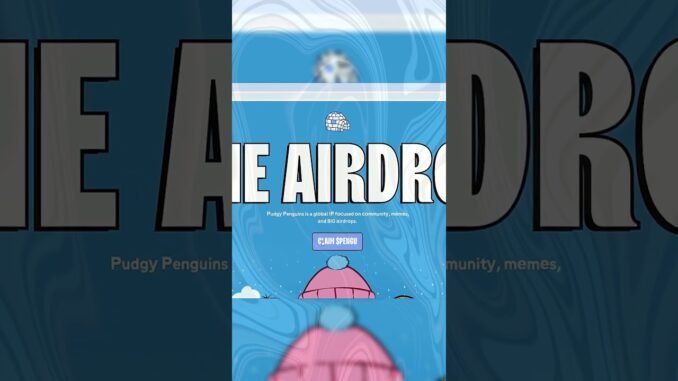How to Access the Pengu Airdrop: Step-by-Step Guide #crypto #pengucoin #web3