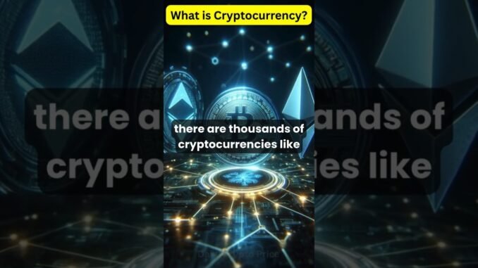 What is Cryptocurrency? | Crypto for Beginners #shorts #crypto