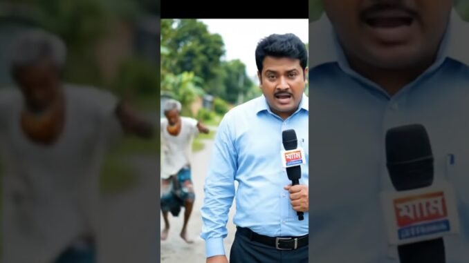 Ai News Reporter | #ai #aitrends #veo3 #aibangla #trending #shorts