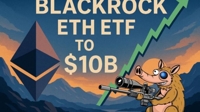 BlackRock’s $10B Ethereum ETF Surge Propels Snorter Token to New Heights