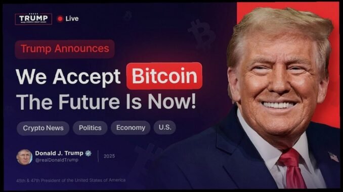 LIVE: Trump Announces Major Crypto News — Speech That Will Transform the Crypto Industry