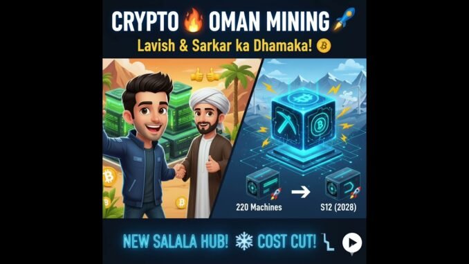🚀 OMAN CRYPTO MINING: Lavish Choudhary और Sarkar का सबसे बड़ा Dhamaka! 💰