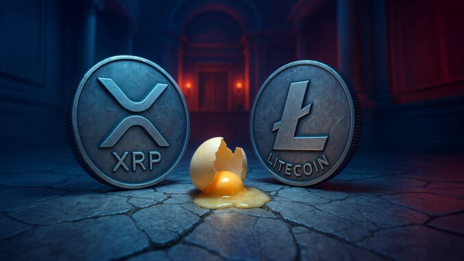 XRP supporters up in arms after Litecoin's sarcastic "rotten egg" XRP supporters up in arms after Litecoin's sarcastic "rotten egg" jab