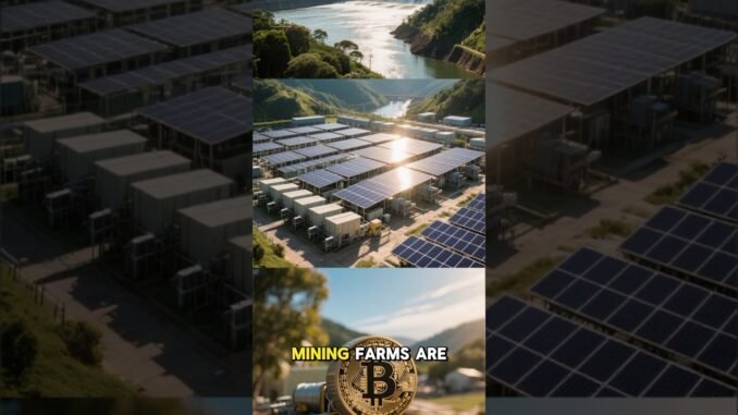 🕵️Crypto Miners Flock to Brazil for Cheap Renewable Energy #shorts #short #crypto