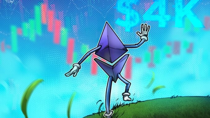Ethereum Triple Bottom Setup Hints at $4K Breakout Next