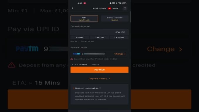 How to Add Money to Delta Exchange?