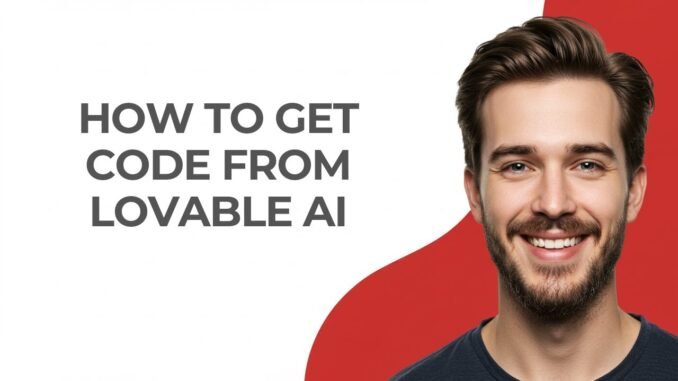 How to Get Code From Lovable Ai - GUIDE!