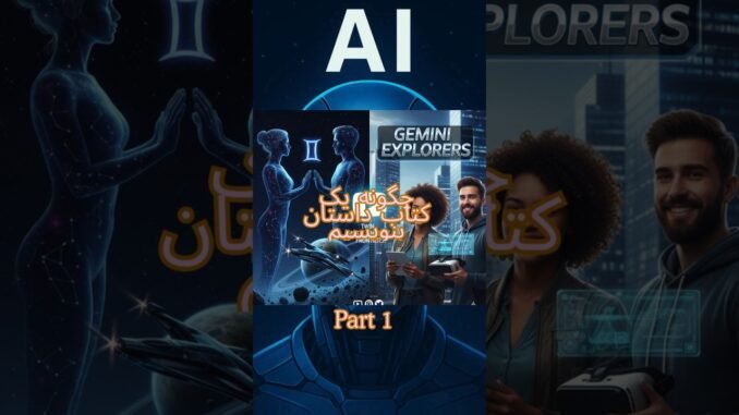 How to Write a Storybook (Gemini Storyteller's Guide)چگونه یک کتاب داستان بنویسیم #آموزش #shorts #ai