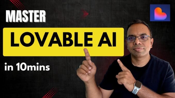 Lovable AI Full Course for Beginners (No Coding Required)
