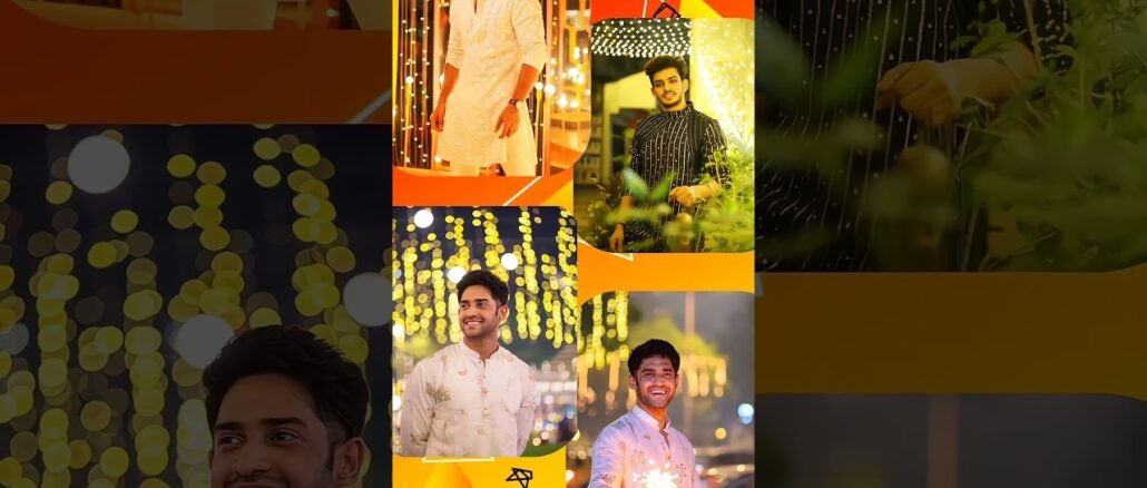 Make diwali photos in second #shorts #diwali #ai