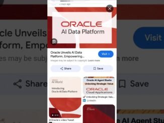 Oracle ka Enterprise AI Data Platform #ainews #aiupdates #openai #aiupdates #oracleai #futureofai