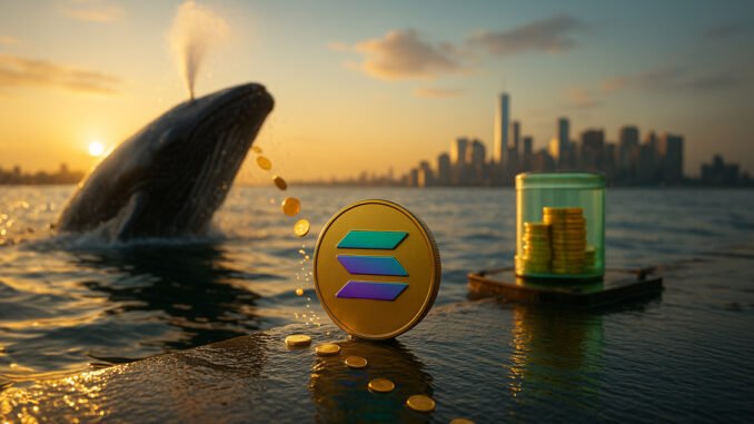 Solana supply shifts from early holders to ETFs