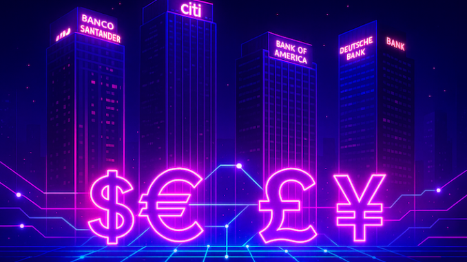 Stablecoin Initiative: Banken arbeiten zusammen an Zukunft des Geldes Stablecoin Stablecoins Banken