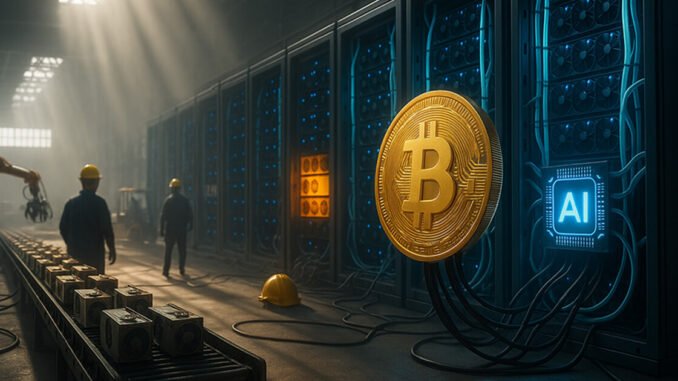 70% of top Bitcoin miners are already using AI income to survive bear market