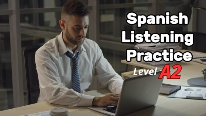 A2 Spanish Listening Practice for Beginners | Learn Spanish with Money 💵 | AI Fortune Lab Podcast