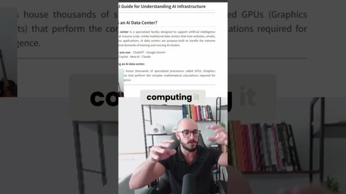 AI Data Centers  Explained Simply Visual Guide