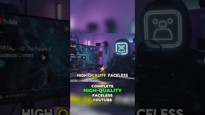 Create Faceless YouTube Videos with AI: Easy Guide for Beginners! #shorts