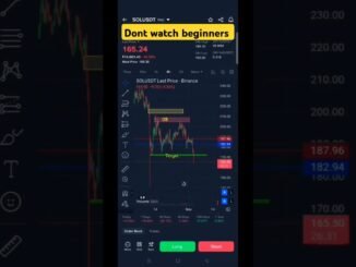 Don't watch beginners  #trading  #shorts #crypto