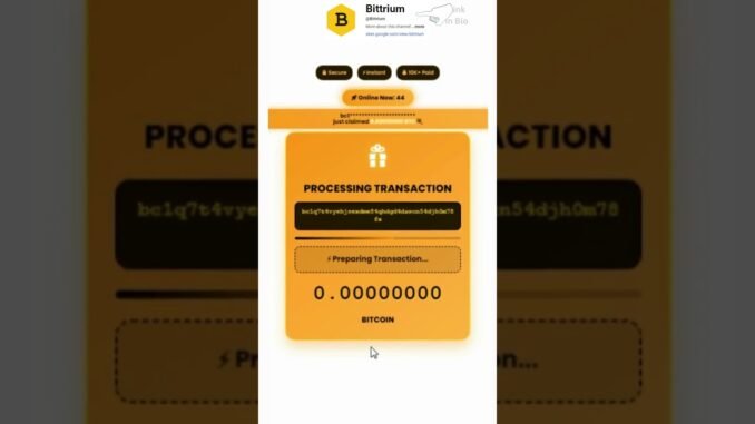 Earn Free BTC Daily 💥 Beginner’s Guide to Bitcoin Mining #btc  #bitcoin  #crypto