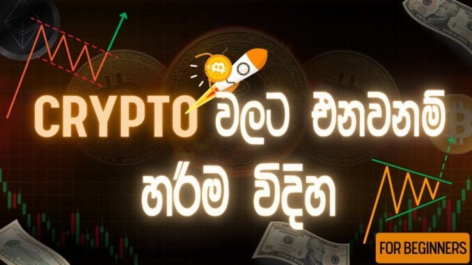 How to Invest and Trade in Cryptocurrencies for Beginners | Crypto Sinhala | Crypto talk hub