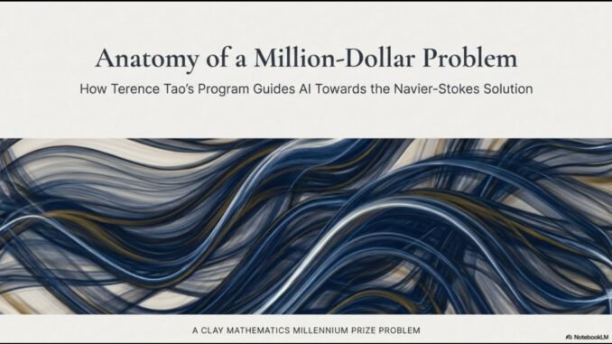 How Terence Tao's Program Guides AI Towards the Navier-Stokes Solution