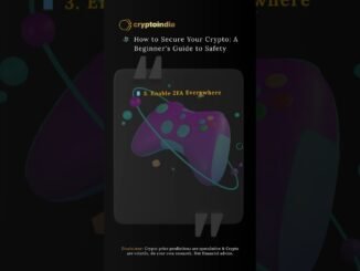 How to Secure Your Crypto — Beginner Safety Guide 🔐💰