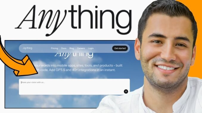 How to Use Anything AI - Complete No Code AI App Builder Guide