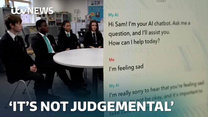 One in four teenagers use AI for mental health support| ITV News