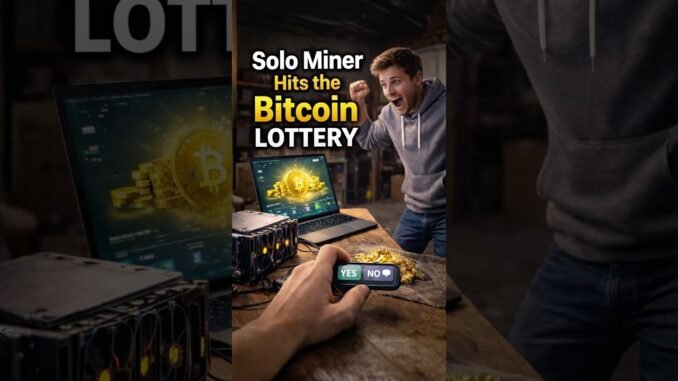 Solo Miner Hits the Bitcoin Lottery