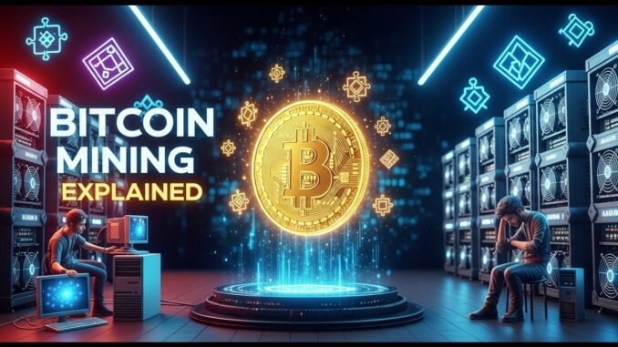 What is Bitcoin Mining and How it Works – A Complete Beginner’s Guide