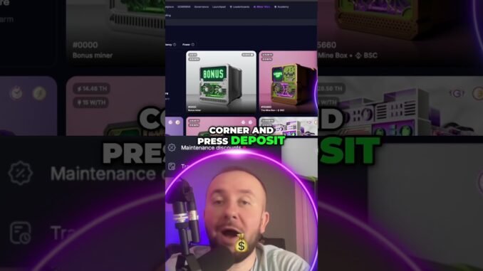 Easy Crypto Deposits to GoMining  Step by Step Guide