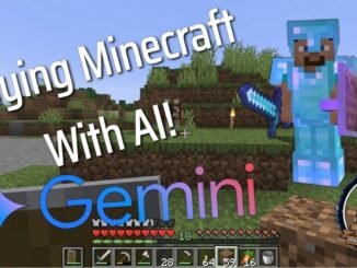 Letting Gemini AI Guide My Minecraft Playthrough!
