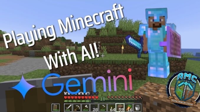 Letting Gemini AI Guide My Minecraft Playthrough!