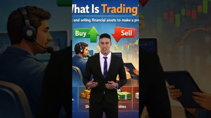 What is Trading? #tranding #crypto #bitcoin #btc #news #cryptonews #profit