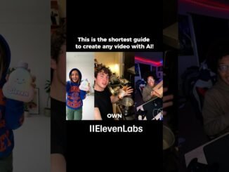 Best guide to create video with AI! @elevenlabsio