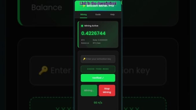 Bitcoin Mining App 2026 | Real Bitcoin Mining App