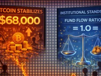 Bitcoin Stabilizes At $68K as Fund Flow Ratios Signal An Institutional Standstill