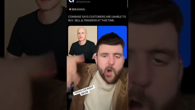 Coinbase is Cooked #greenscreen #cryptonews #crypto #blockchain #investing #cryptocurrency