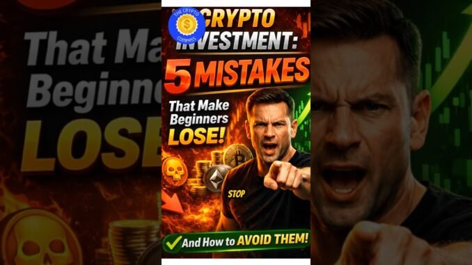 🚨 Crypto Investment 5 Mistakes That Make Beginners Lose  02